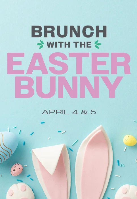 Brunch With the Easter Bunny, April 4th and 5th at Hundredfold