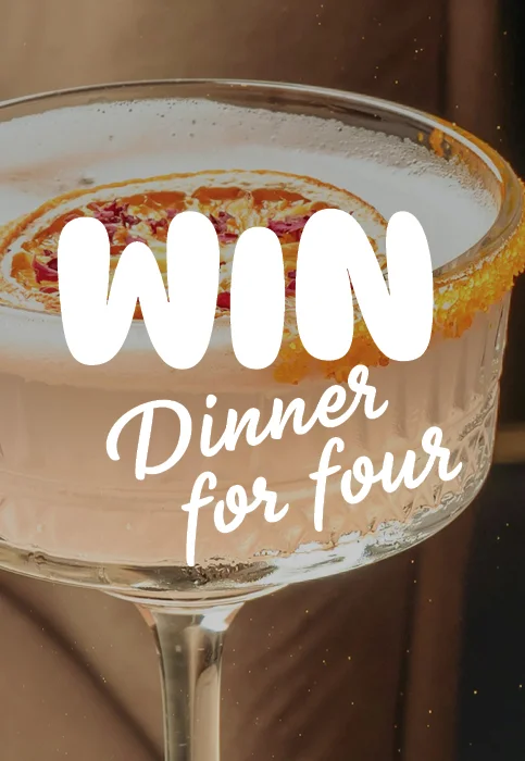 Win dinner for four
